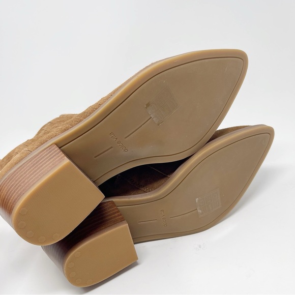 Dolce Vita Salome Bootie Brown Suede Leather Women’s Boots Shoes Size 7.5 - Picture 8 of 11